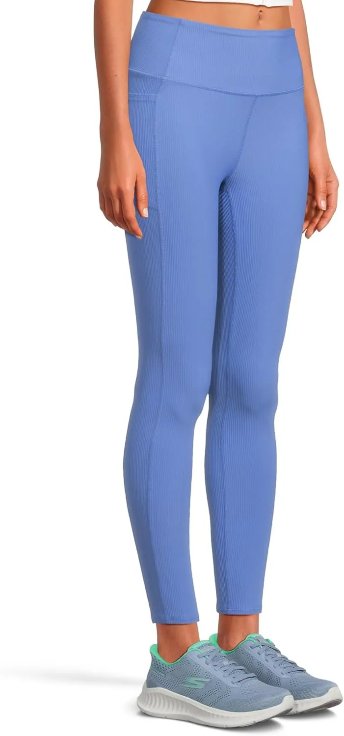 Skechers Women's Go Walk Ribbed High Waist Legging