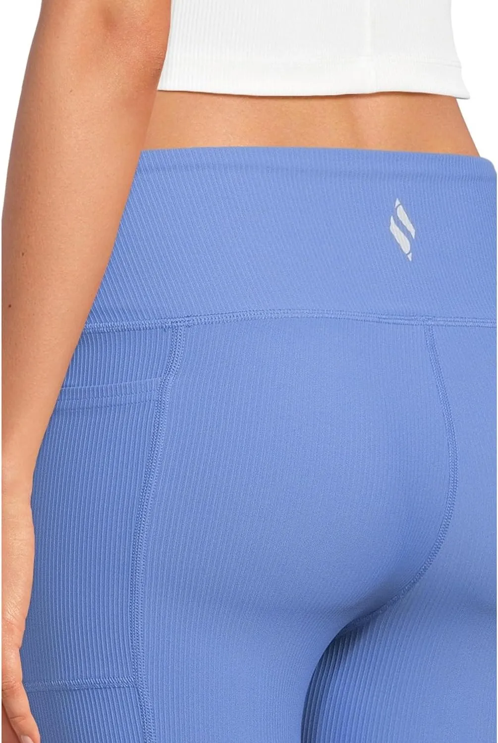 Skechers Women's Go Walk Ribbed High Waist Legging