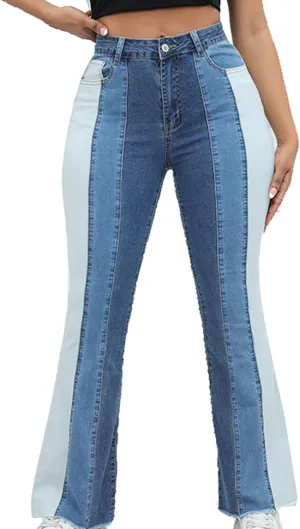 Skinny Jeans for Women Stretchy High Waisted Slimming Jeans Wide Leg Jeans Woman Butt Lift Bootcut Denim Pants
