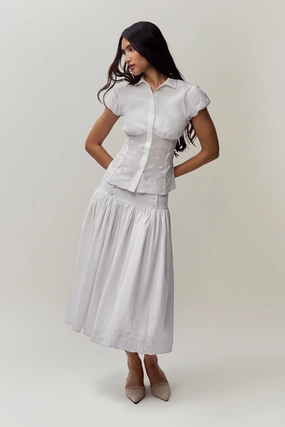 Cashmere Touch Rinka Maxi Skirt