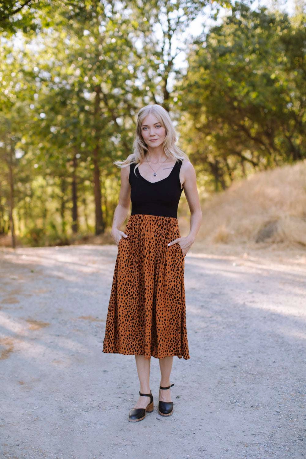 Josephine Dress in Black & Bam Bam Fashion Forward Everyday Ready