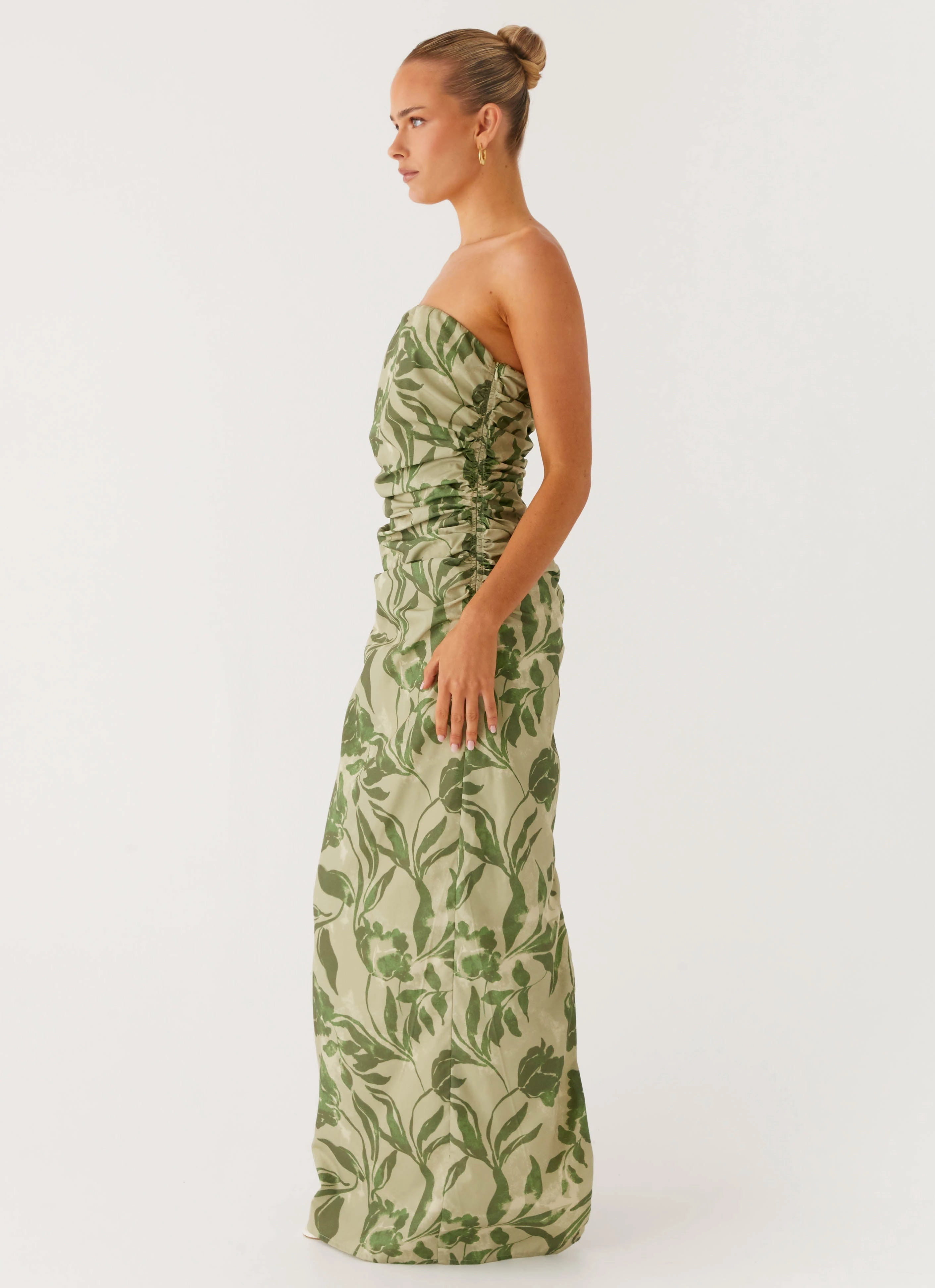Vibrant evening gown Sirrah Maxi Dress - Jade Fern