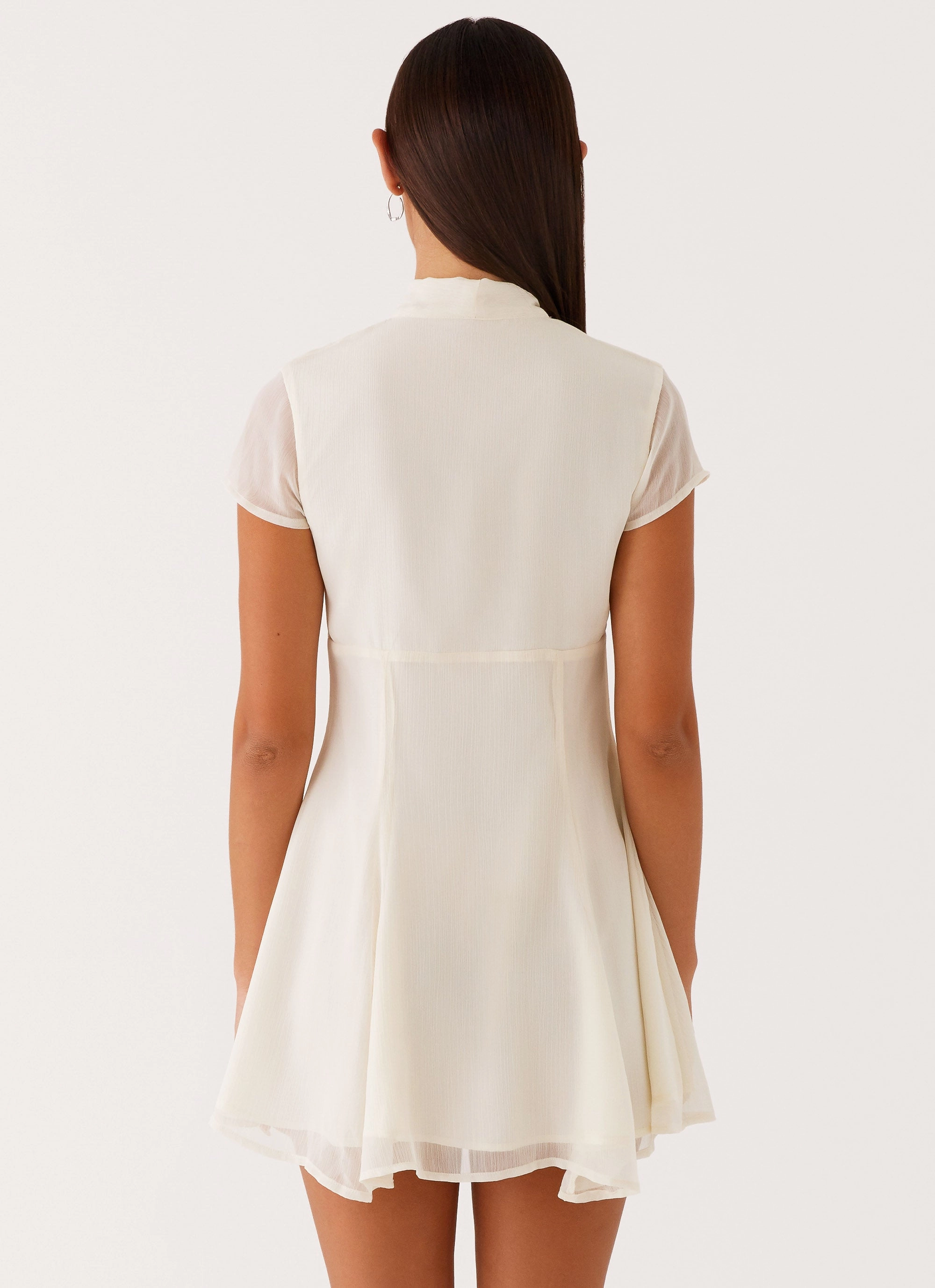 Fashion Week Ready Karling Mini Dress - Ivory