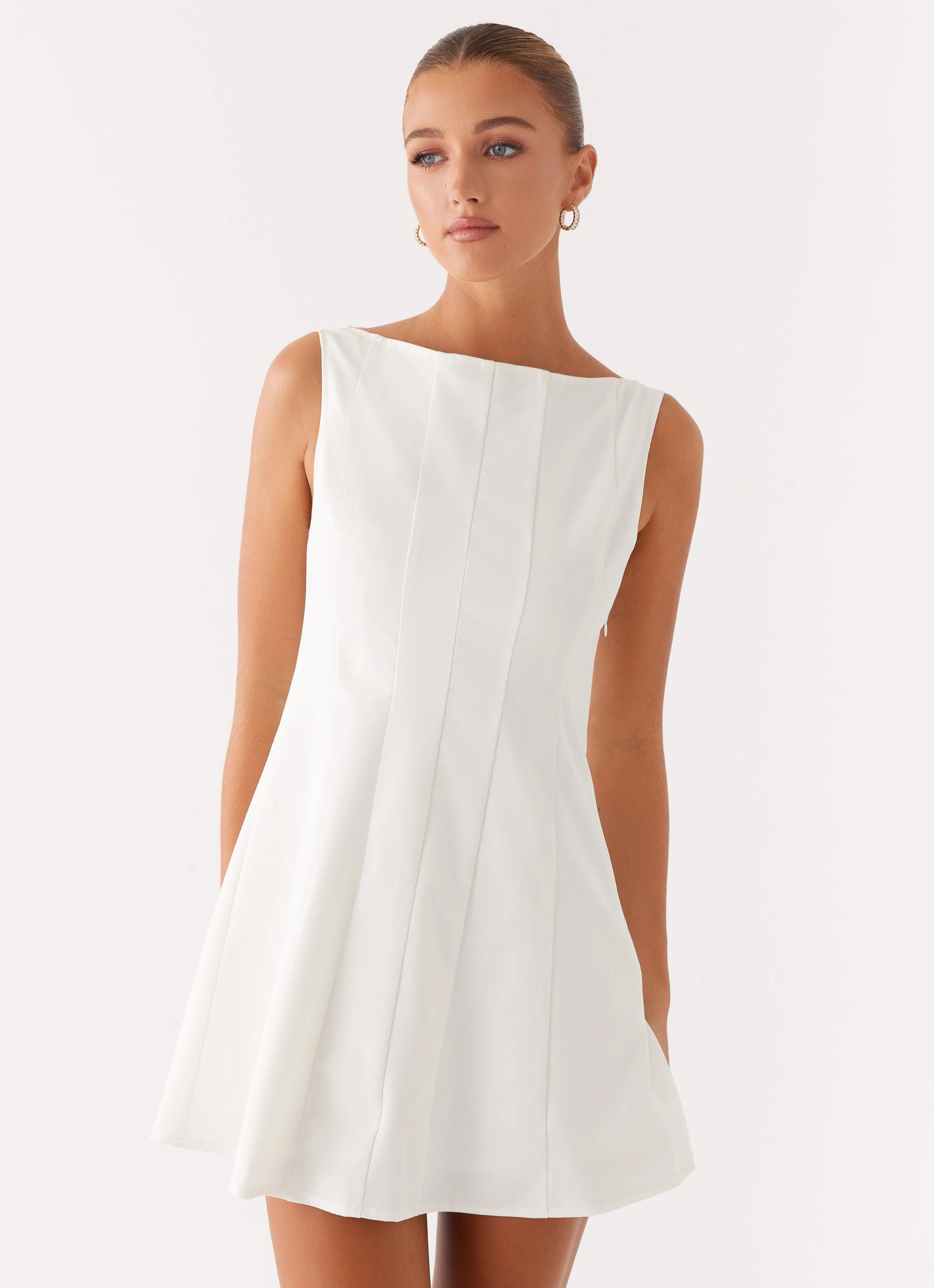 quick dry Emelie Mini Dress - White