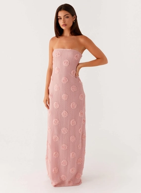 Holly Maxi Dress - Pink Trendy Piece