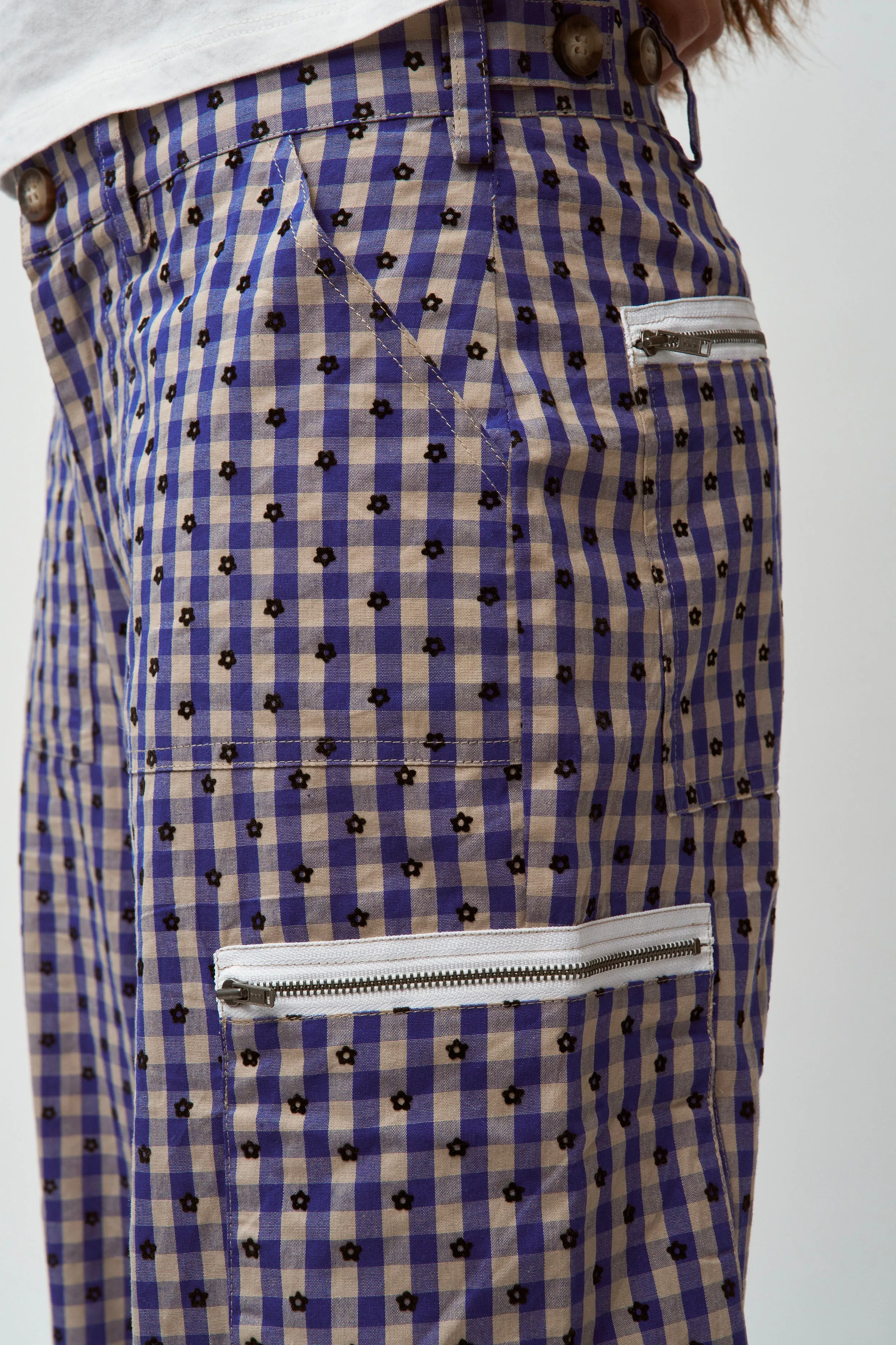 LightweightInsulation Flexible Cut Adrian Gingham Pant