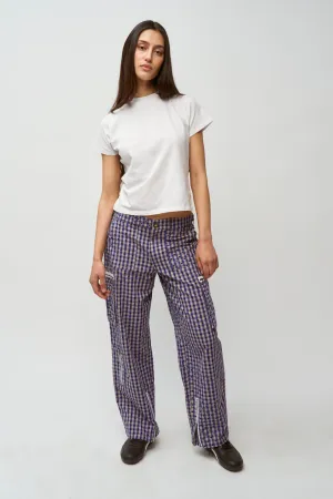 Adrian Gingham Pant Trail Comfort