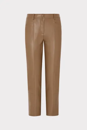 Durable Twill Rue Vegan Leather Pants