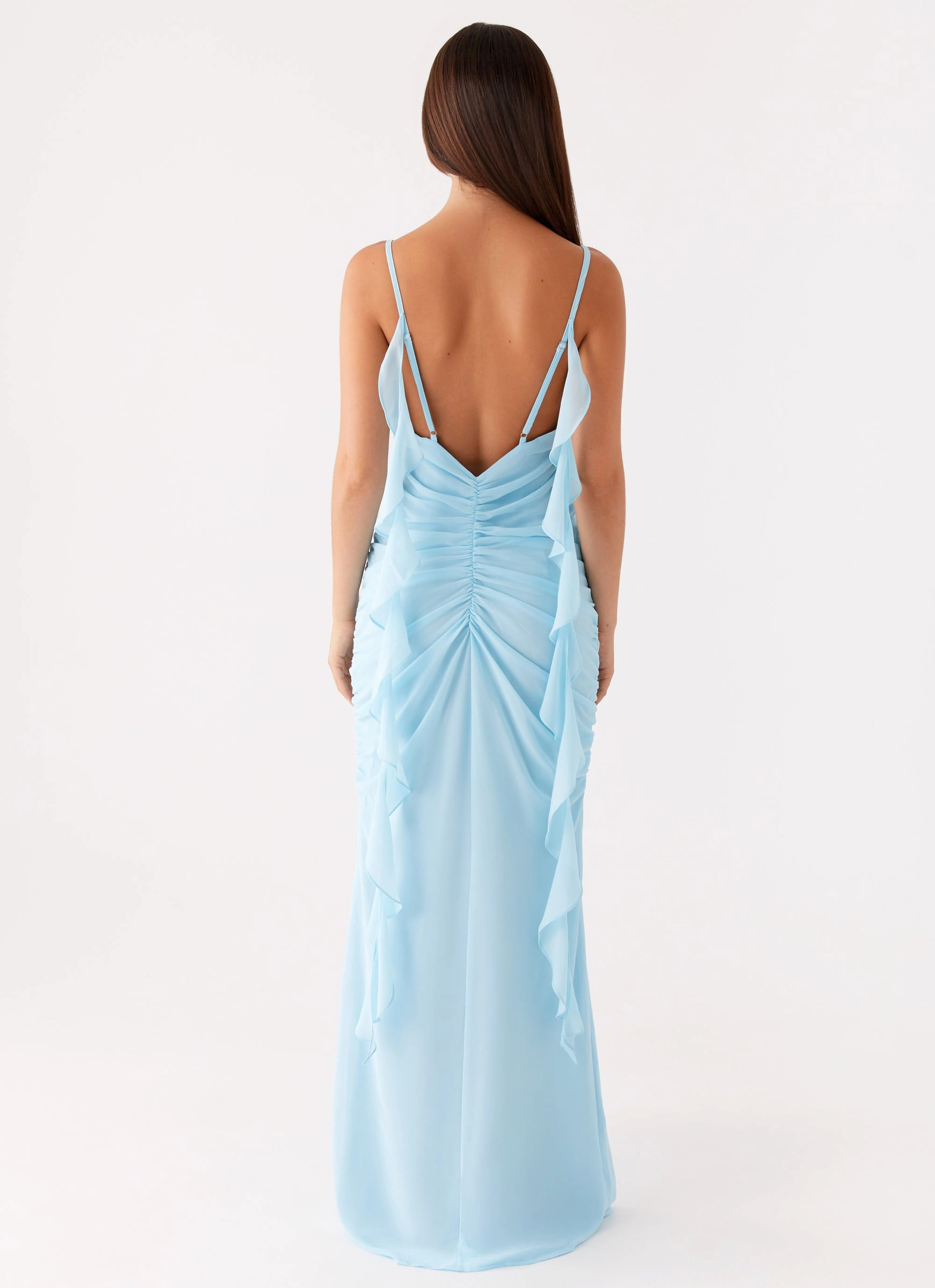Lounge Mode Form Focus Jasmina Maxi Dress - Blue