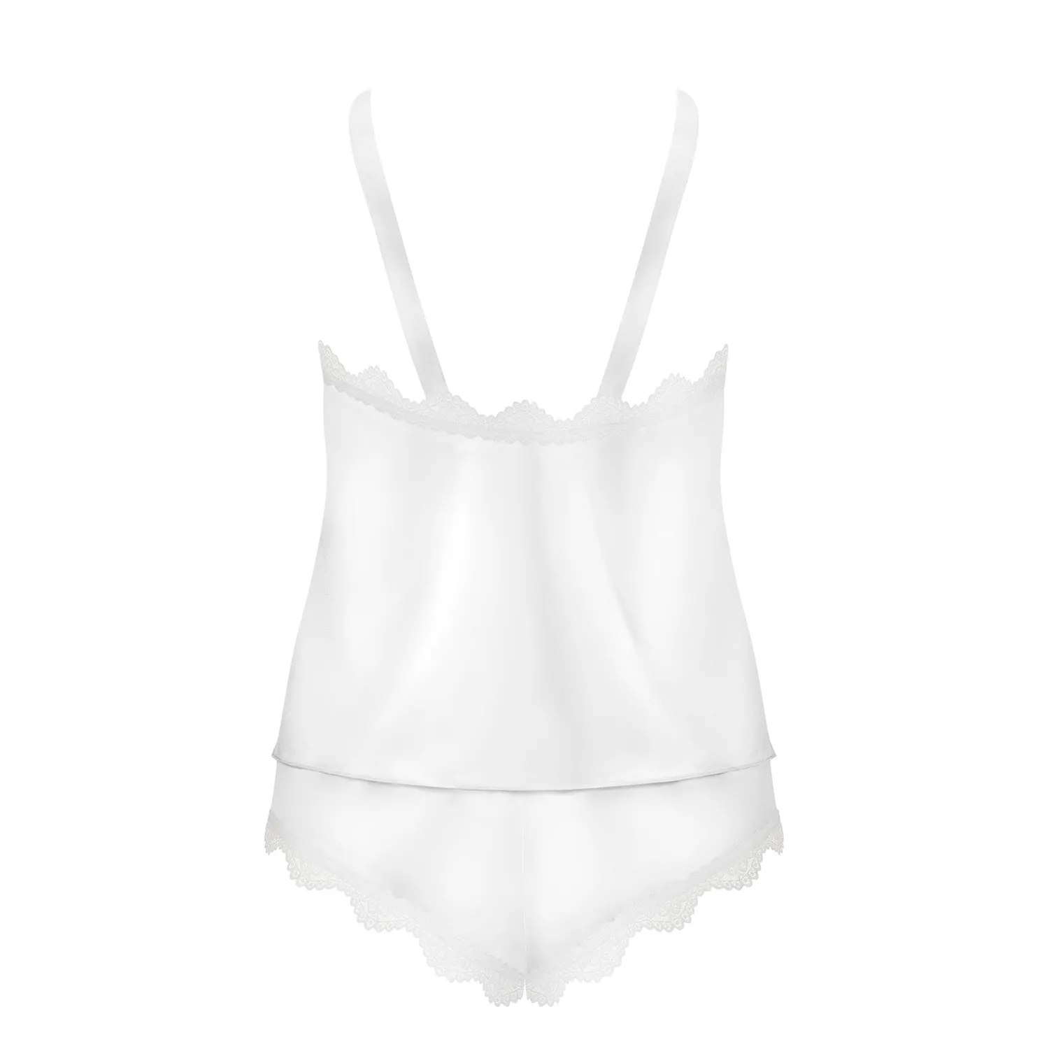 Smooth Satin Top & Panty Obsessive Prima Neve