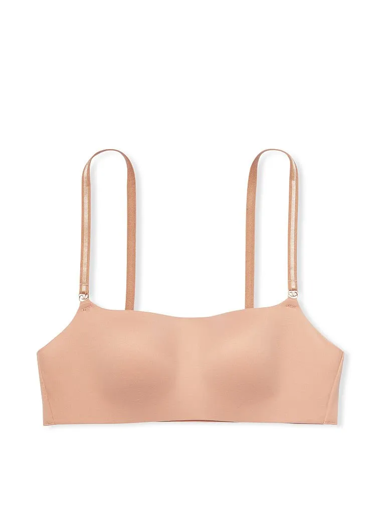 Smooth Straight-Neck Lounge Bra