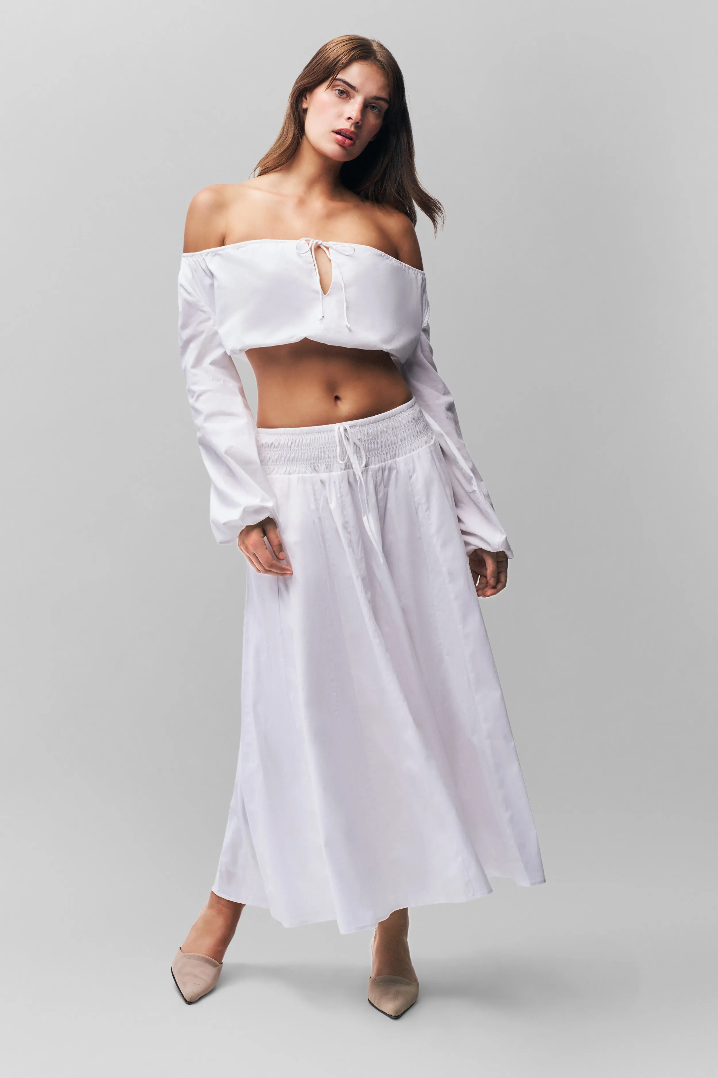 Annabella Top Smooth Zipper Integration