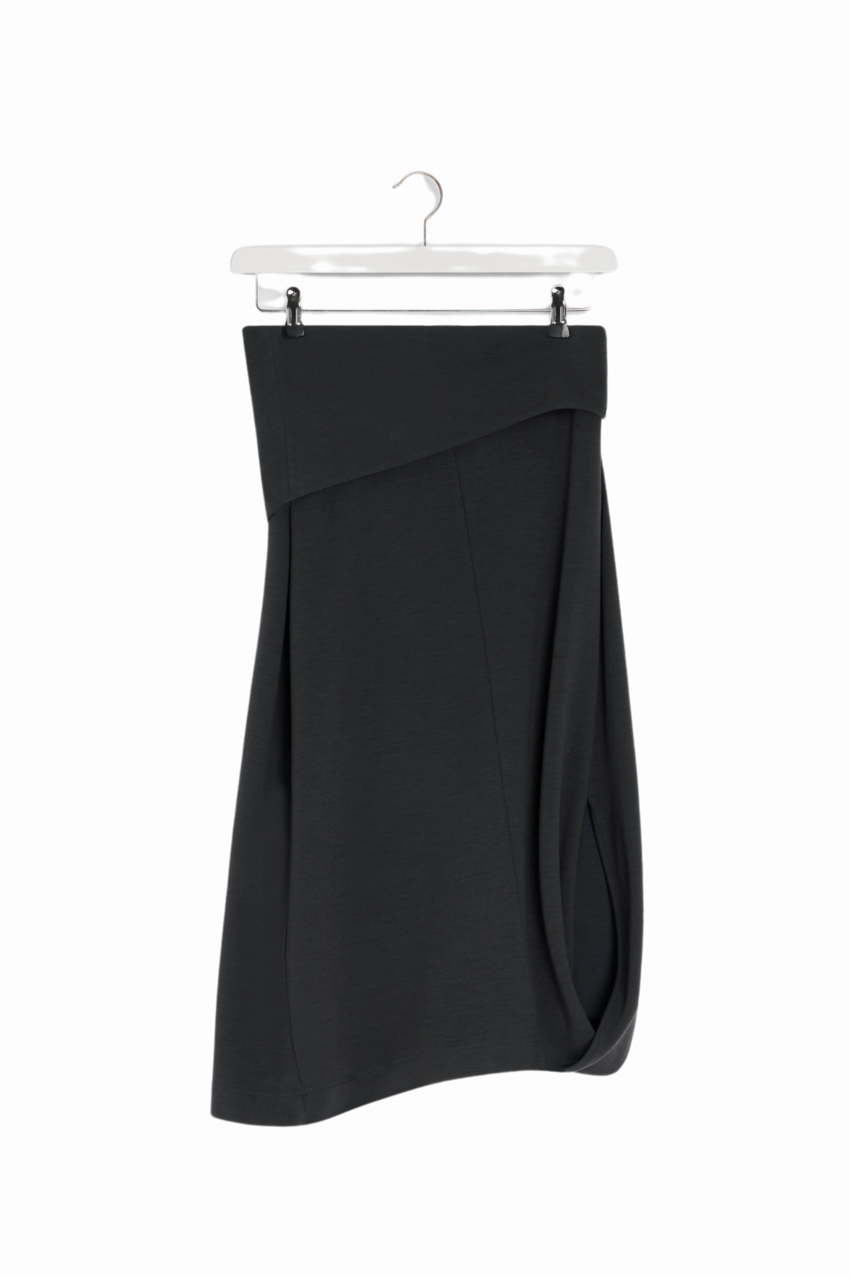 Twisted Hem Skirt Evening Outing