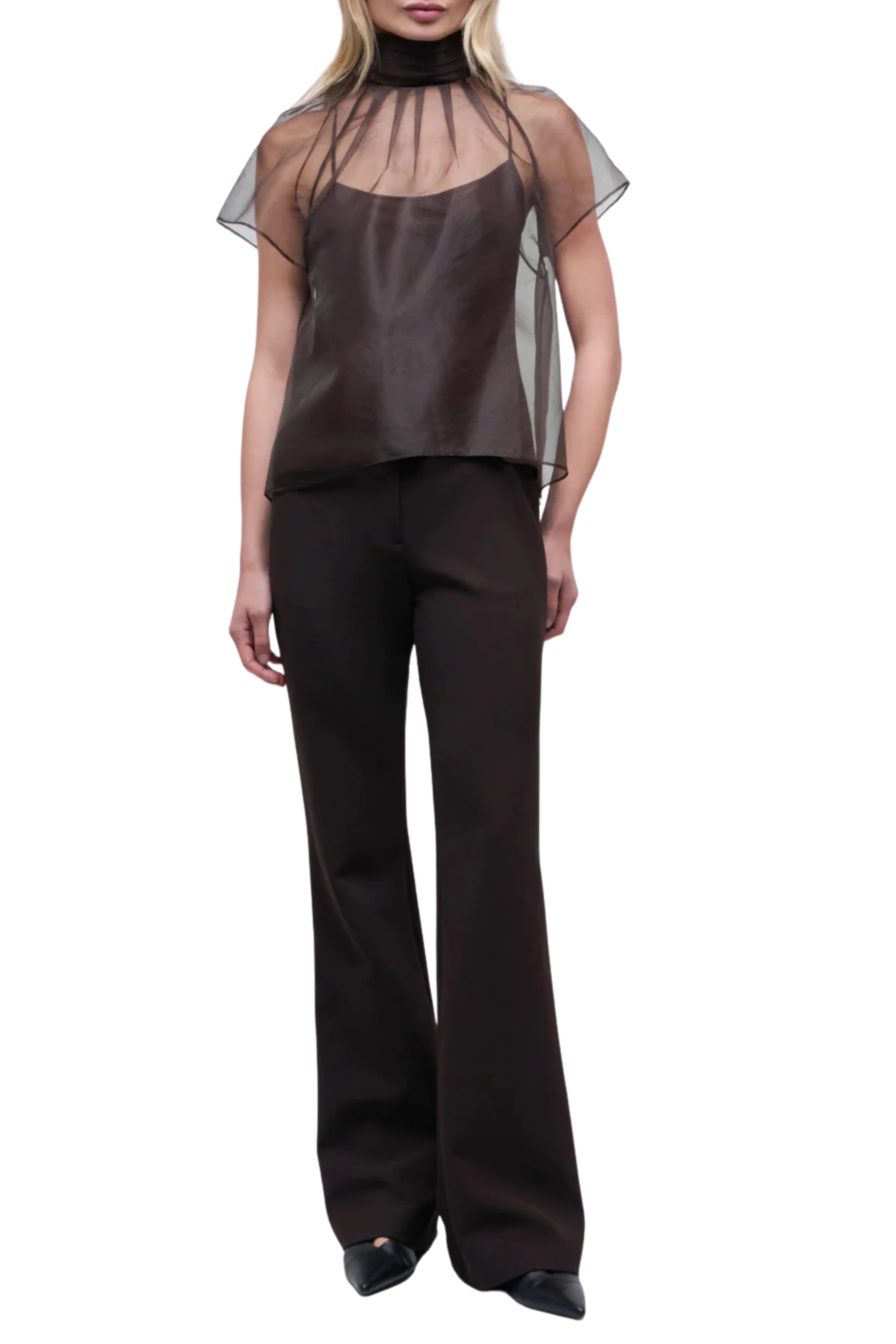 Feyre Top in Chocolate Eco friendly materials
