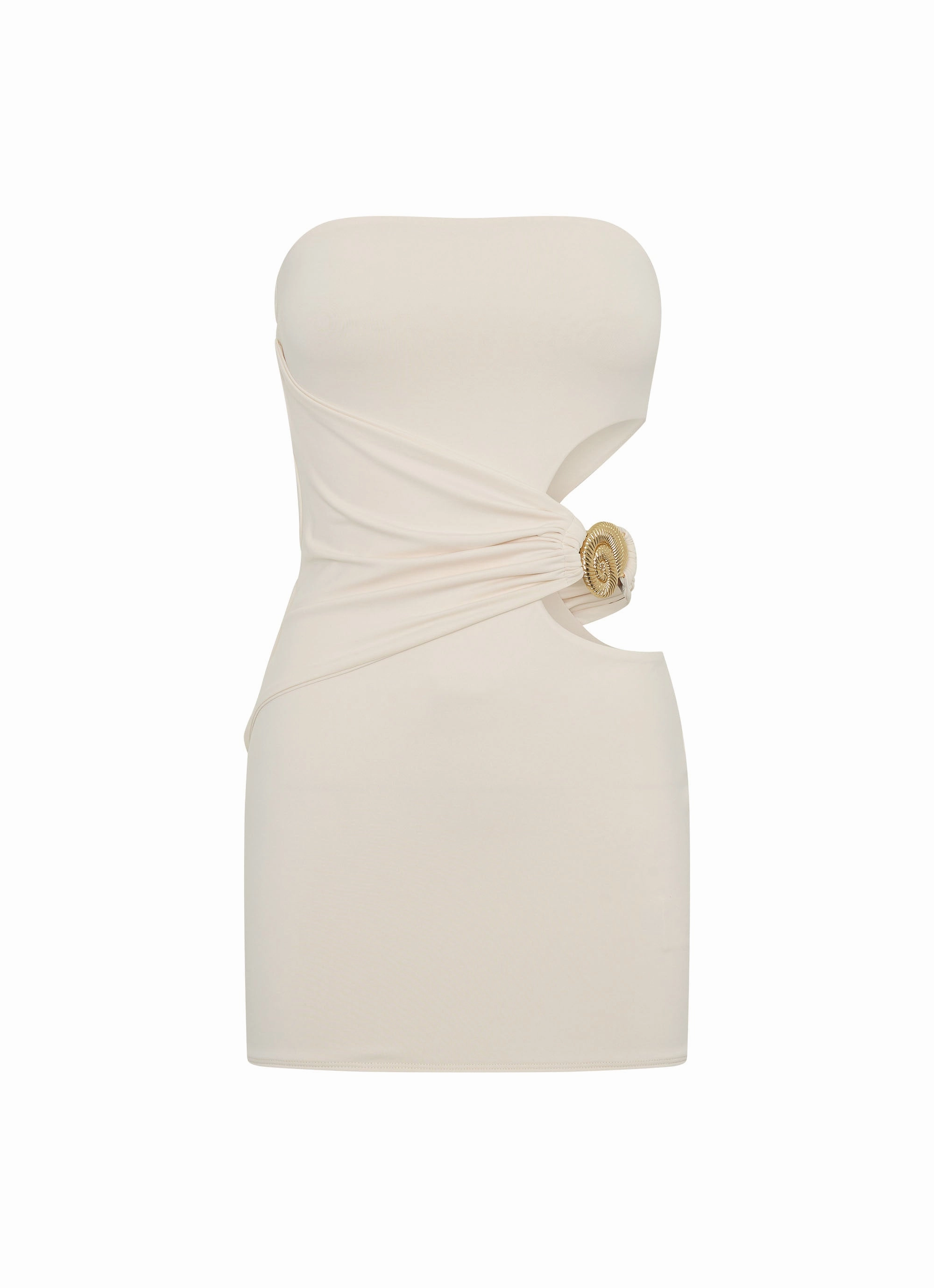 So Iconic Mini Dress - Ivory All Day Laidback Mood