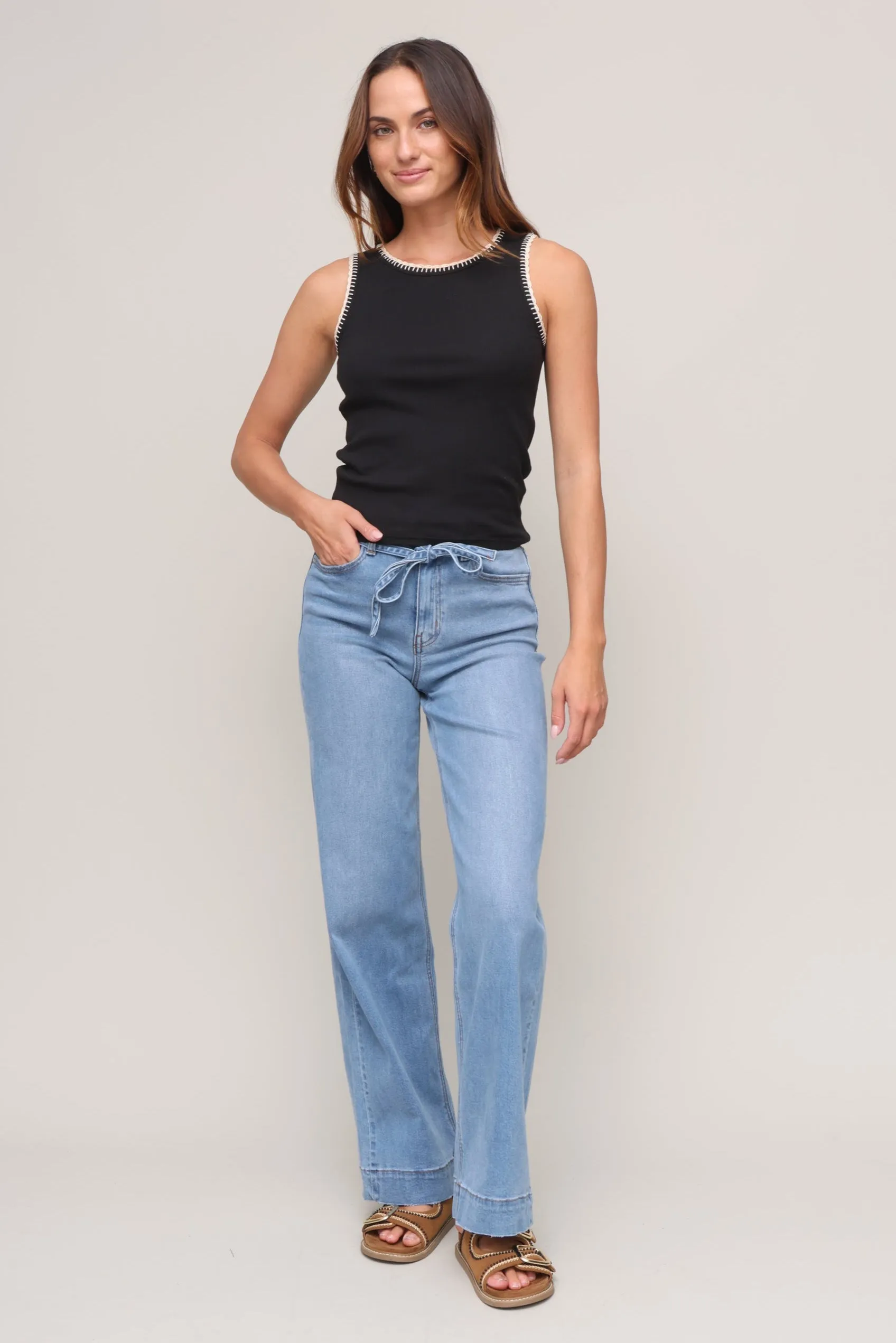 FrayResistant Fabric SoftInteriorLining Social Tank