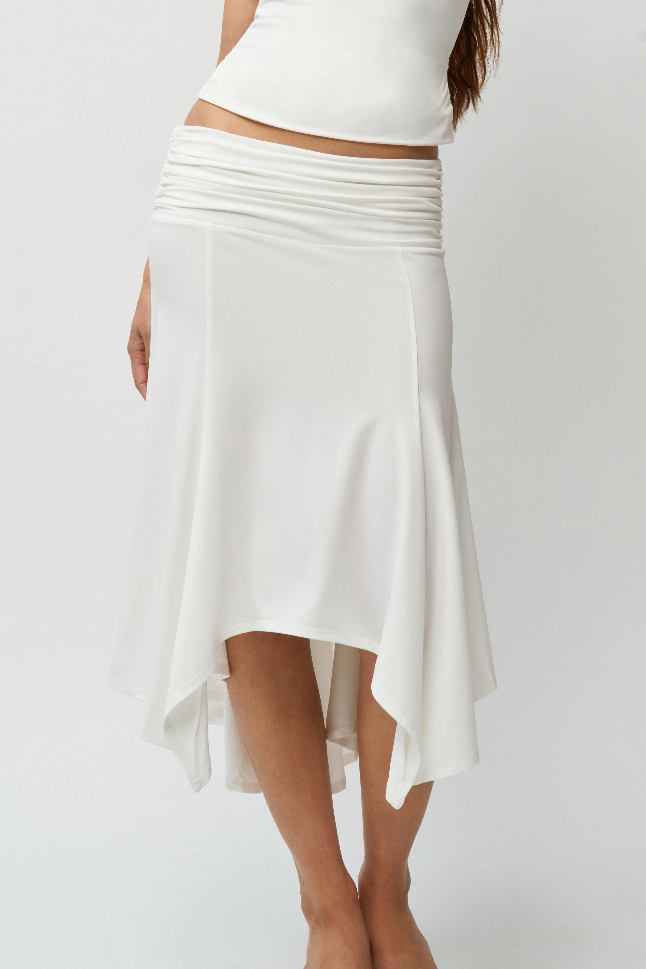 Midi length Soffiano Skirt