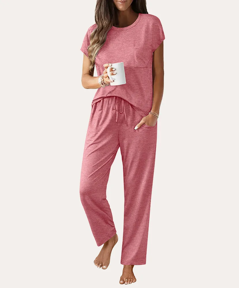 Soft Cap Sleeve Pajama Sets (US Only)
