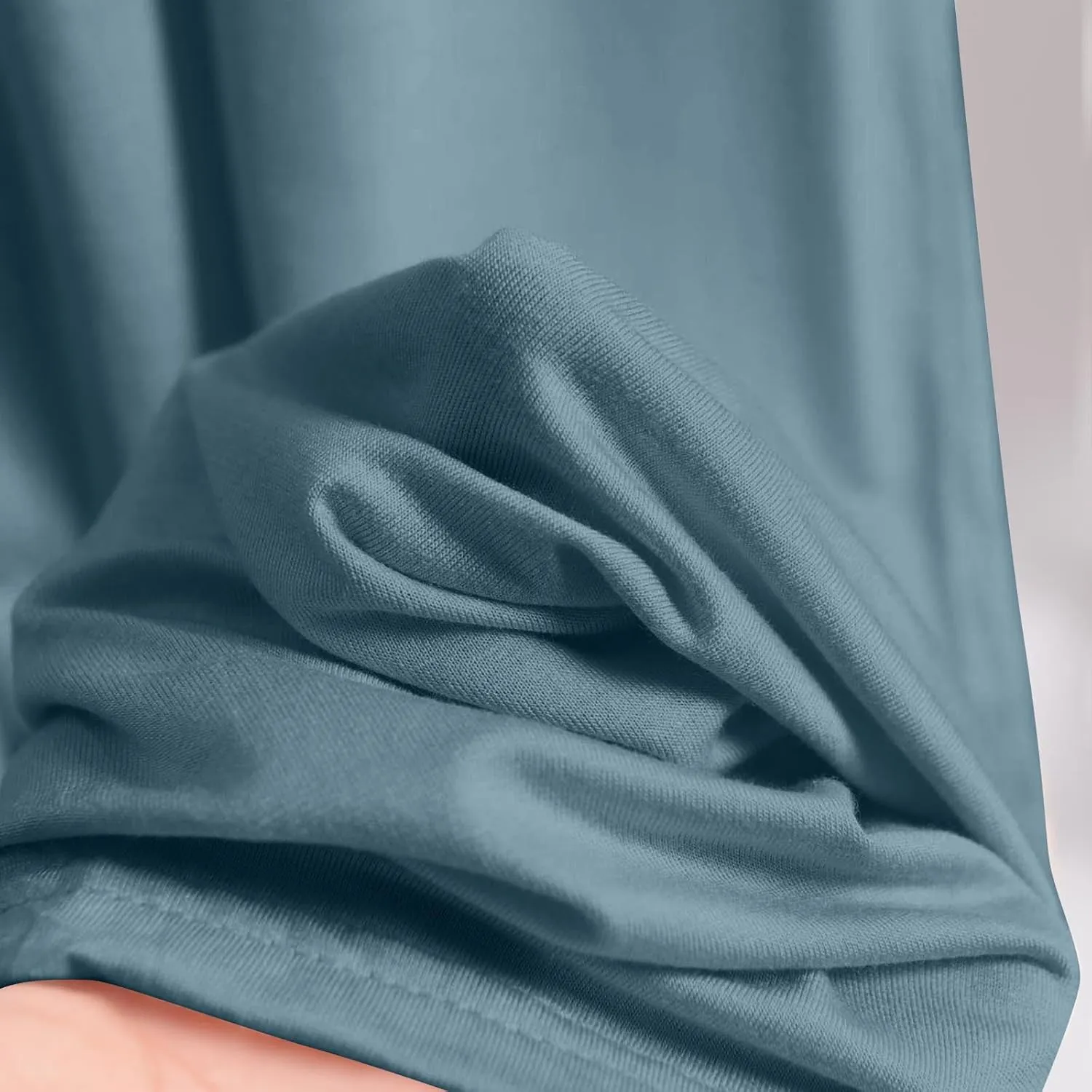 Soft Modal Lounge Pants for Women Comfy Summer Pajamas Loose Elastic Waist Pj Bottoms Sleepwear Cropped Yoga Pants