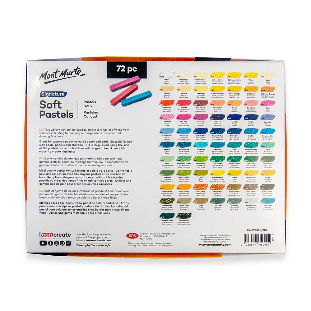 Soft Pastels Signature 72pc