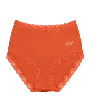 Soft Silks Days of the Week Panties | TGIF in Spicy Orange