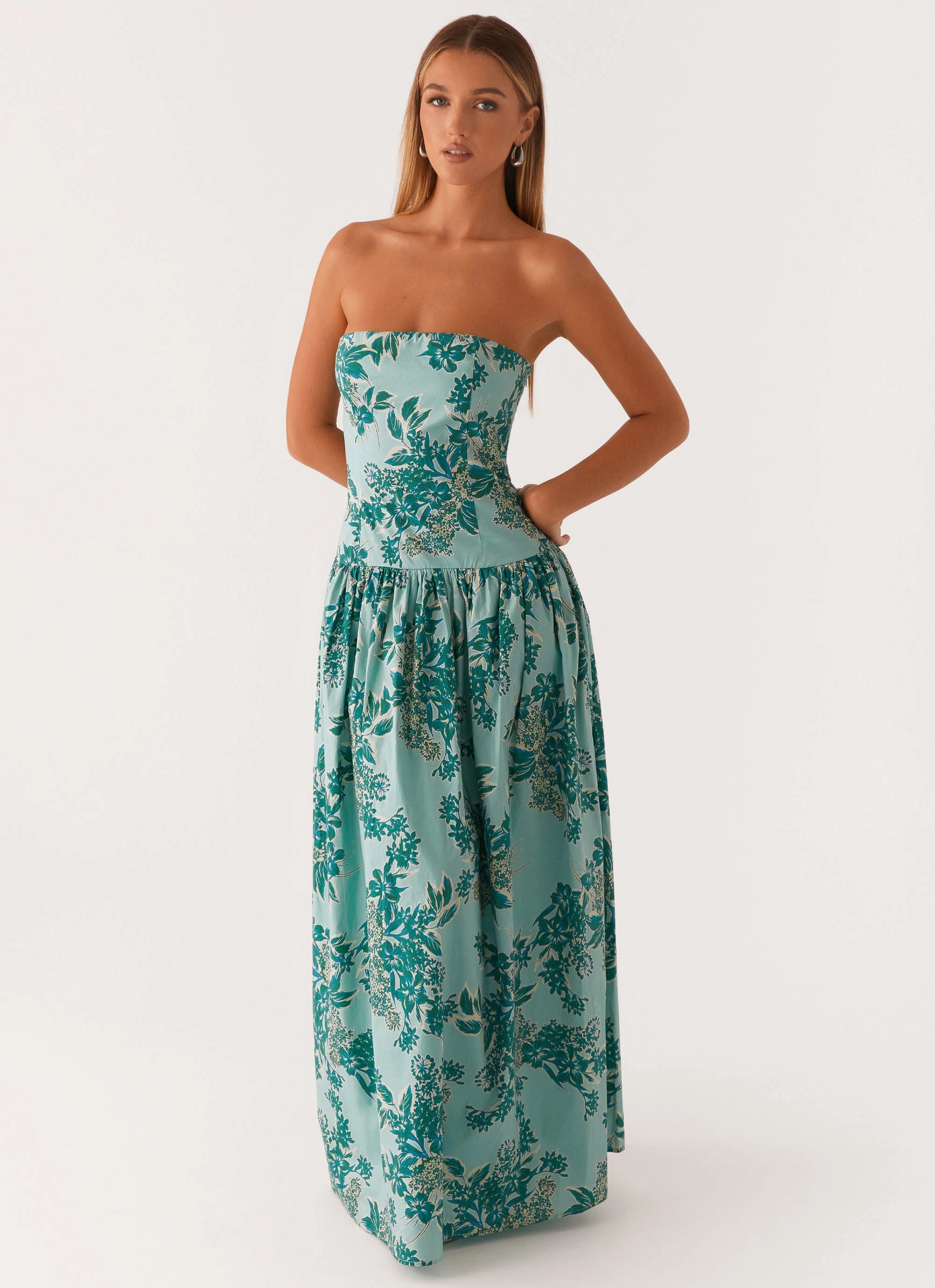 Bride Side Andorra Maxi Dress - Cloud Nine Floral
