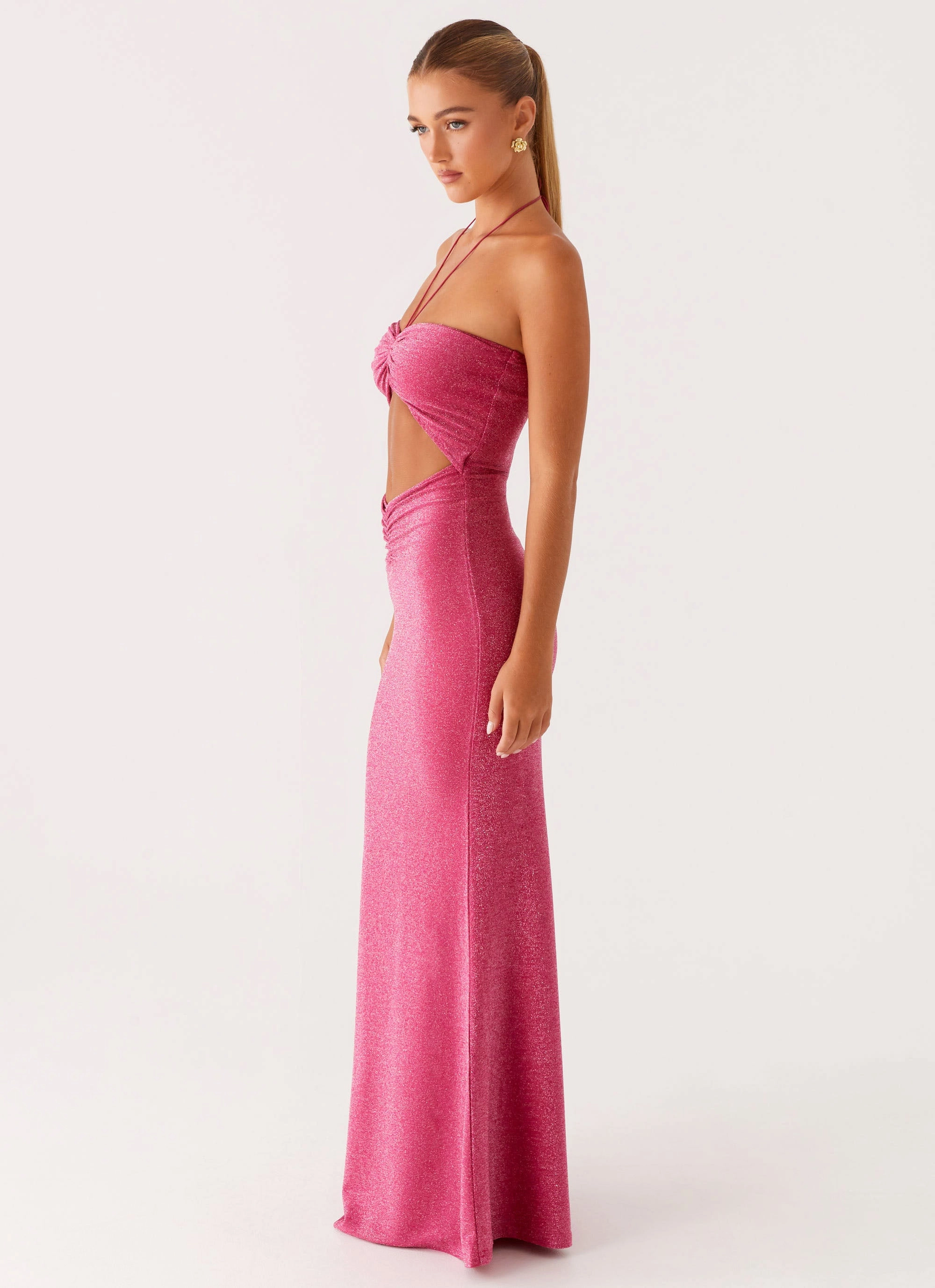 Lorenzo Maxi Dress - Raspberry Inclusive Fit
