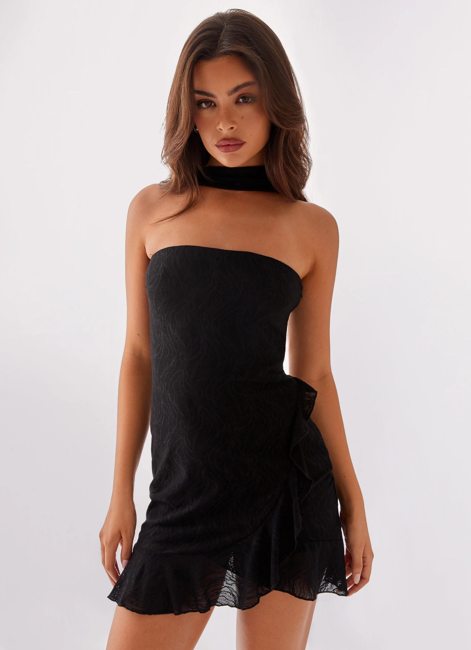 Wardrobe Classic Outfit Ideas Bad Habits Mini Dress - Black