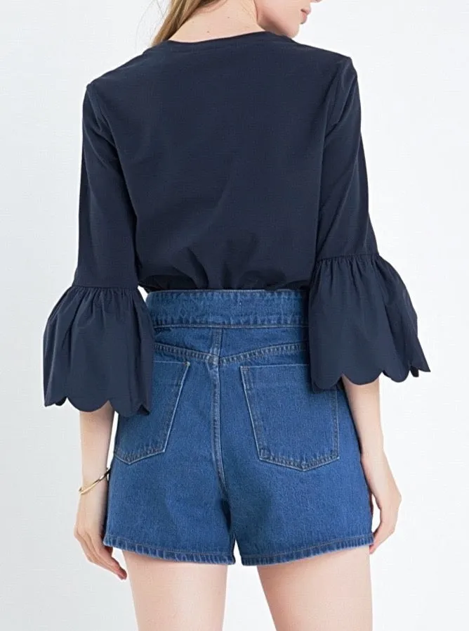AntiSnag Fabric Aubrey Top