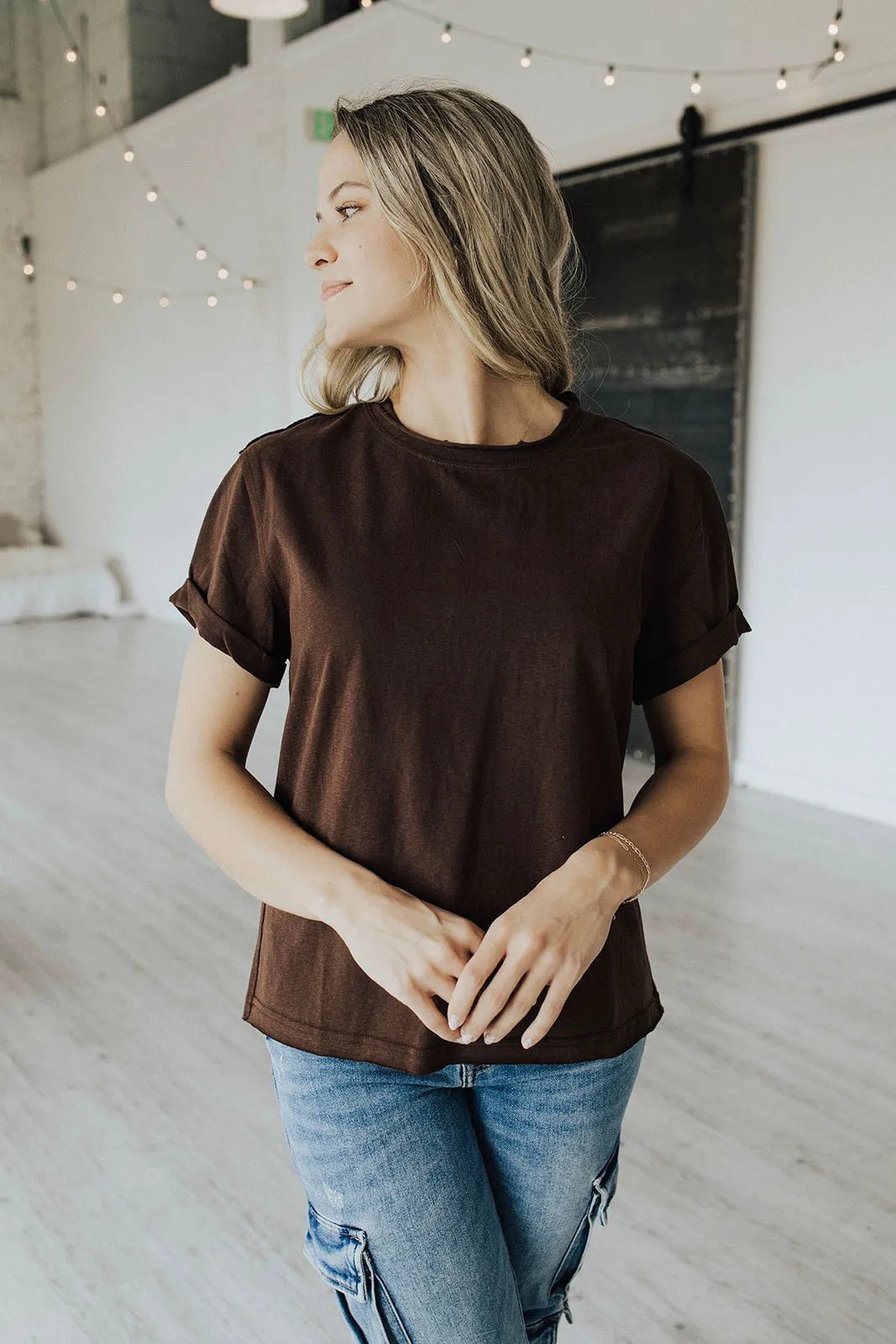 PolyesterBlend Modular Layering System The Spins Baby Tee