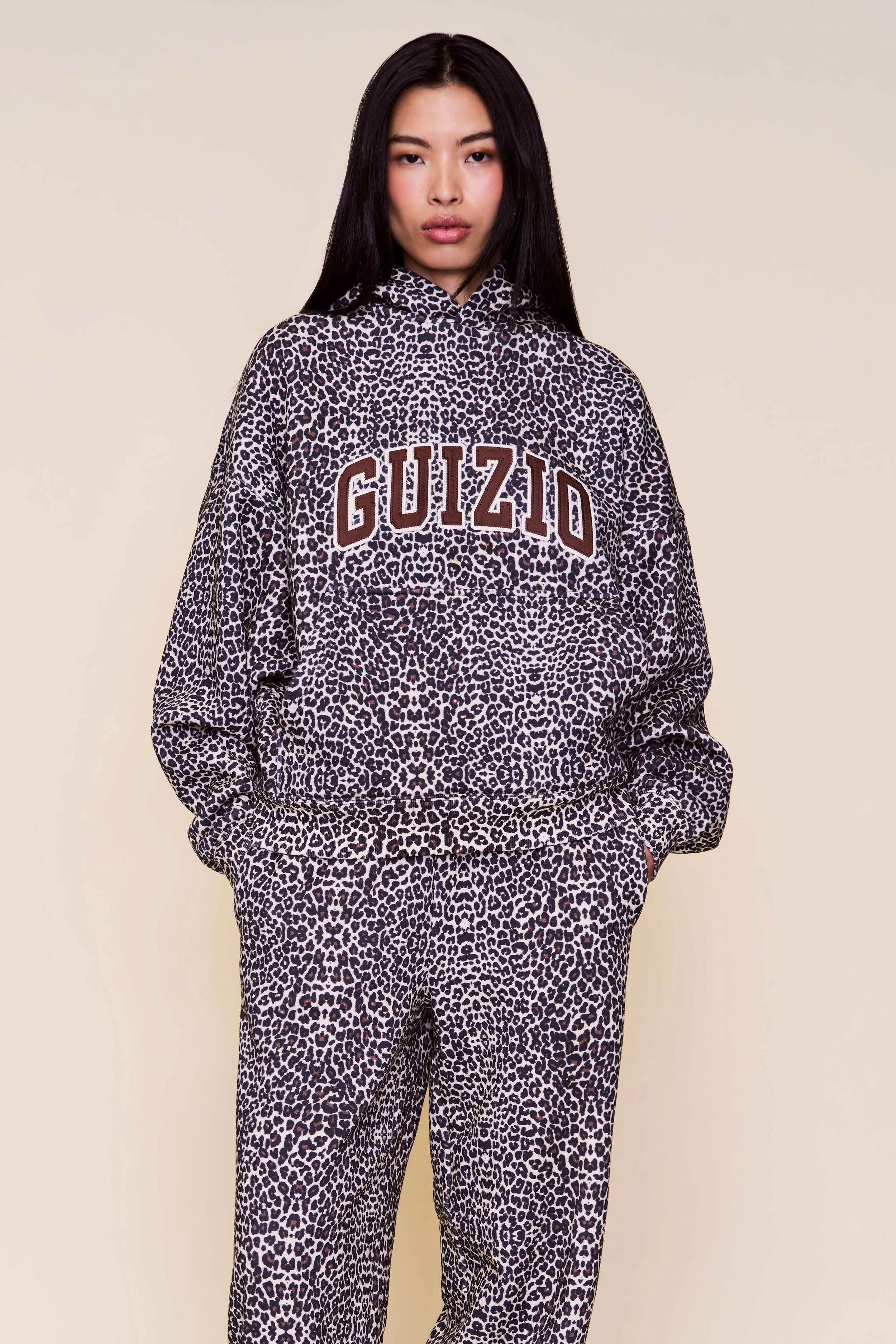 Guizio Pullover Hoodie Seasonal Wear Compression Fit
