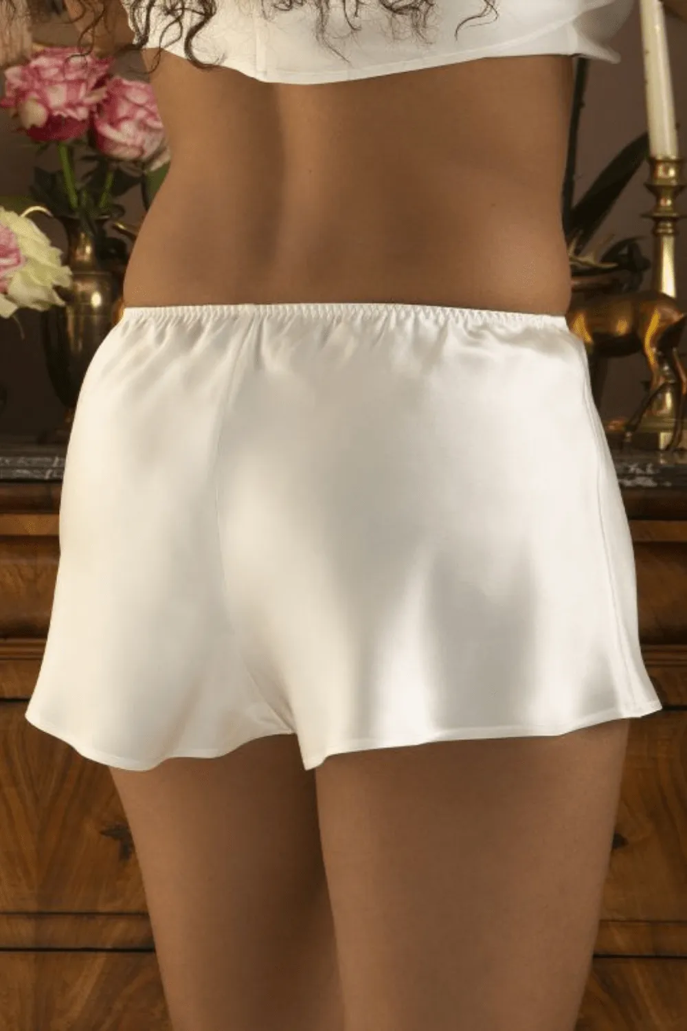Soie Unie Silk Short Natural