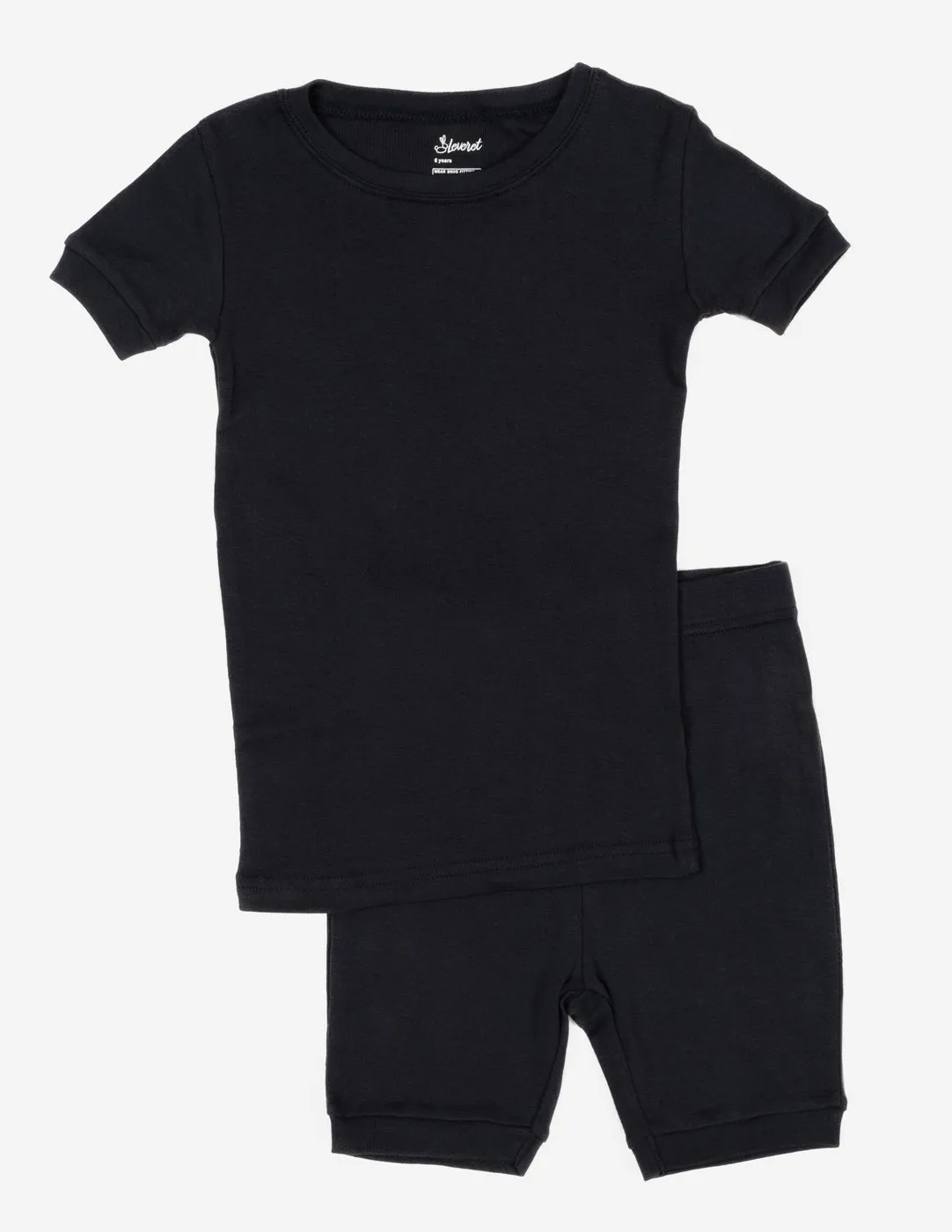 Solid Color Navy Matching Family Pajama Set