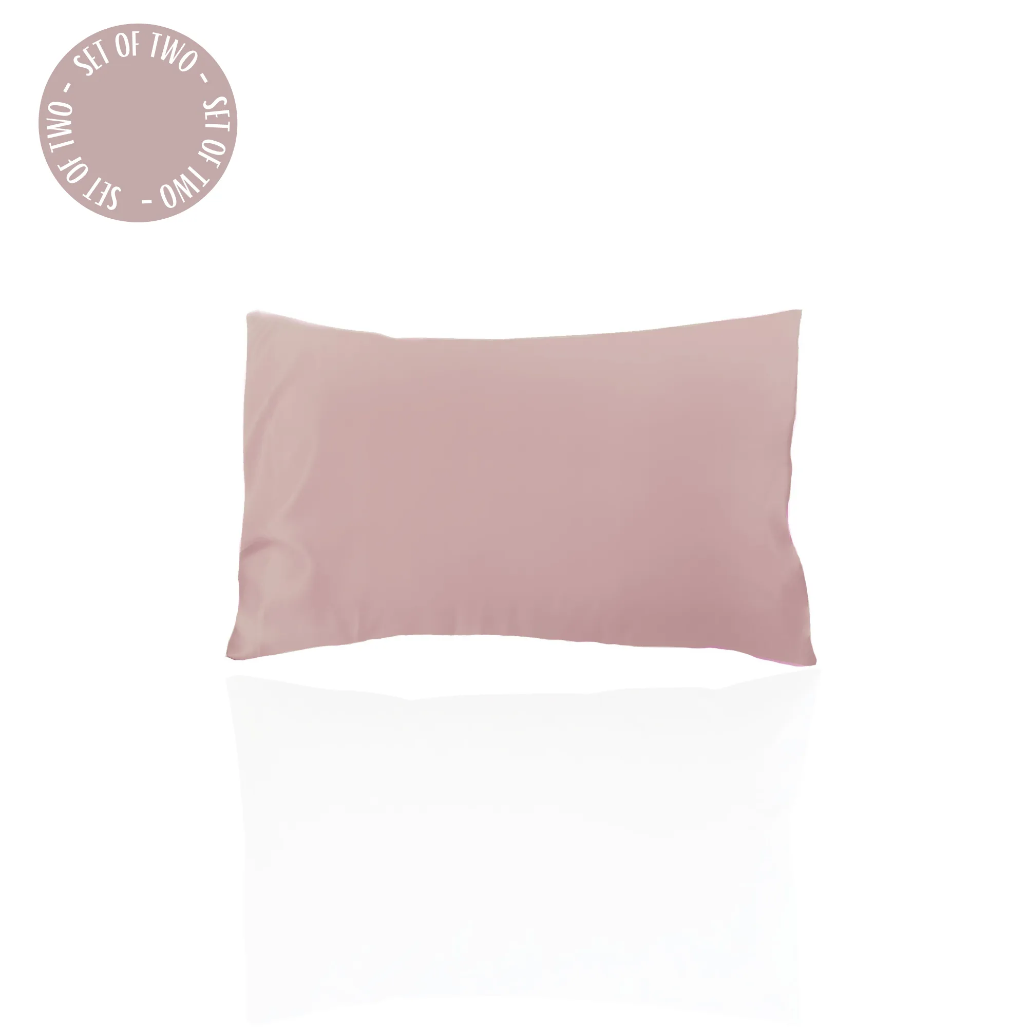 Solid Queen Silk Pillowcase Sets