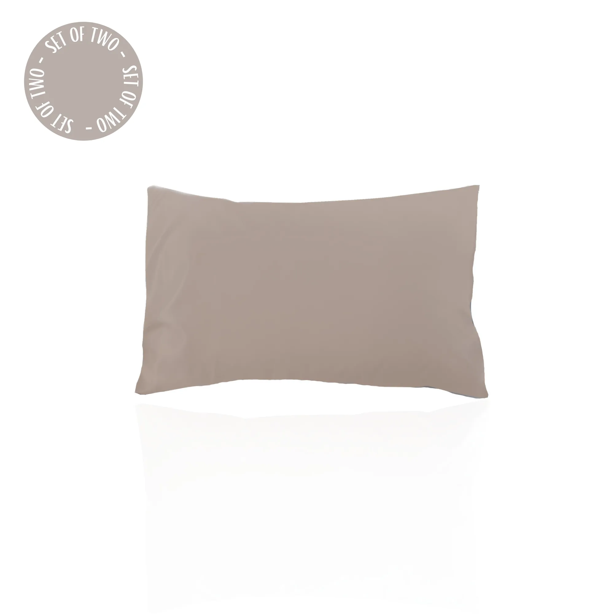 Solid Queen Silk Pillowcase Sets