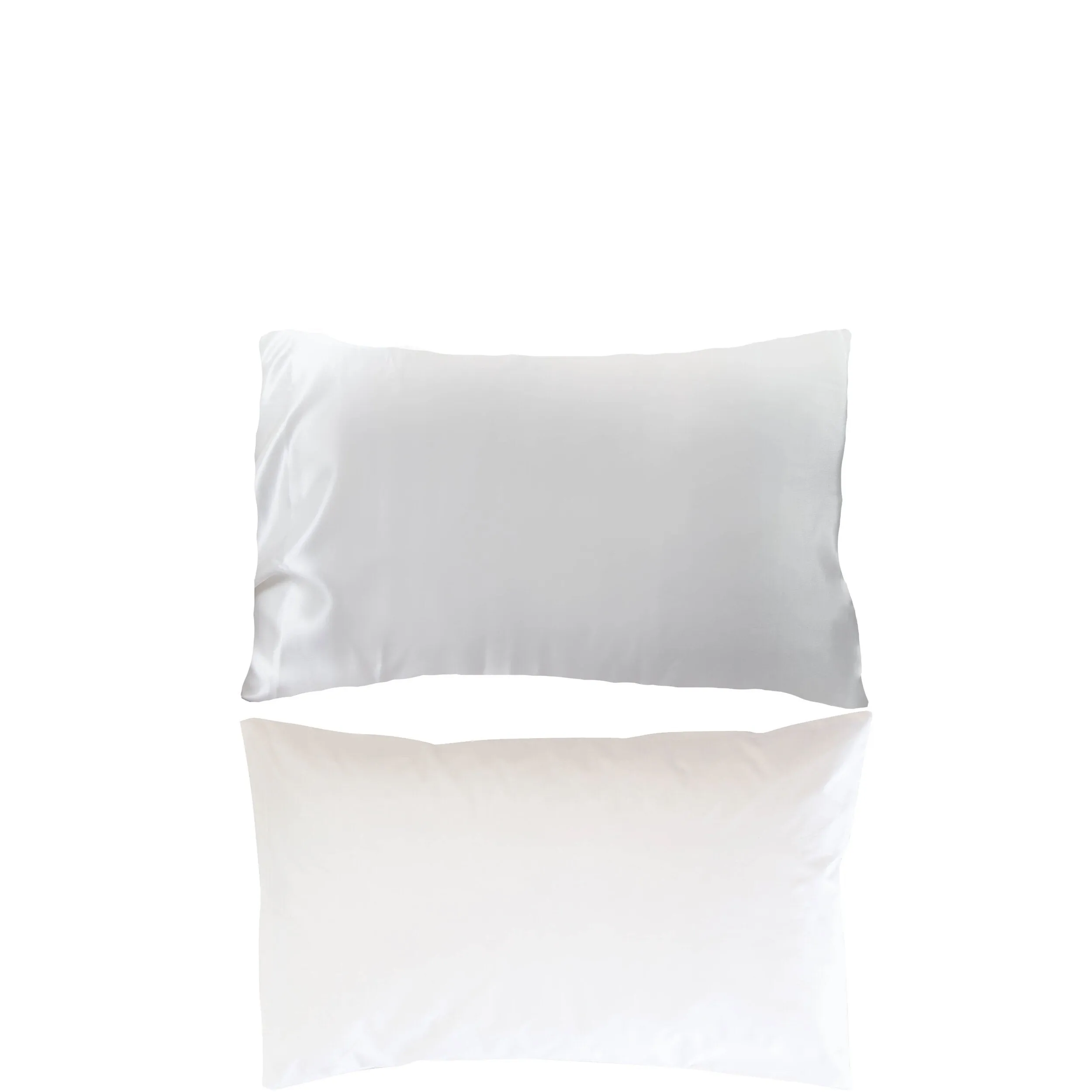 Solid Queen Silk Pillowcase Sets