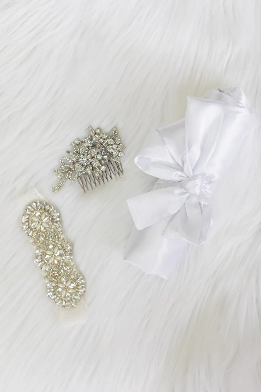 Solid White Satin Bridesmaid Robe