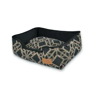 Solstice Lounge Pet Bed - Black - Extra-Large