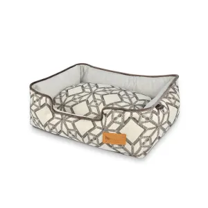 Solstice Lounge Pet Bed - Silver - Extra-Large