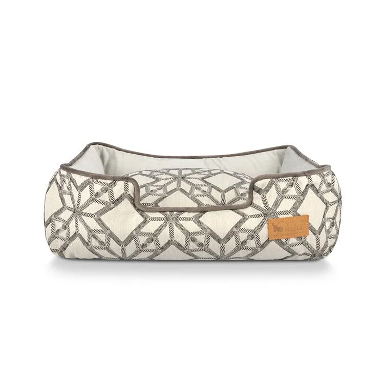 Solstice Lounge Pet Bed - Silver - Extra-Large