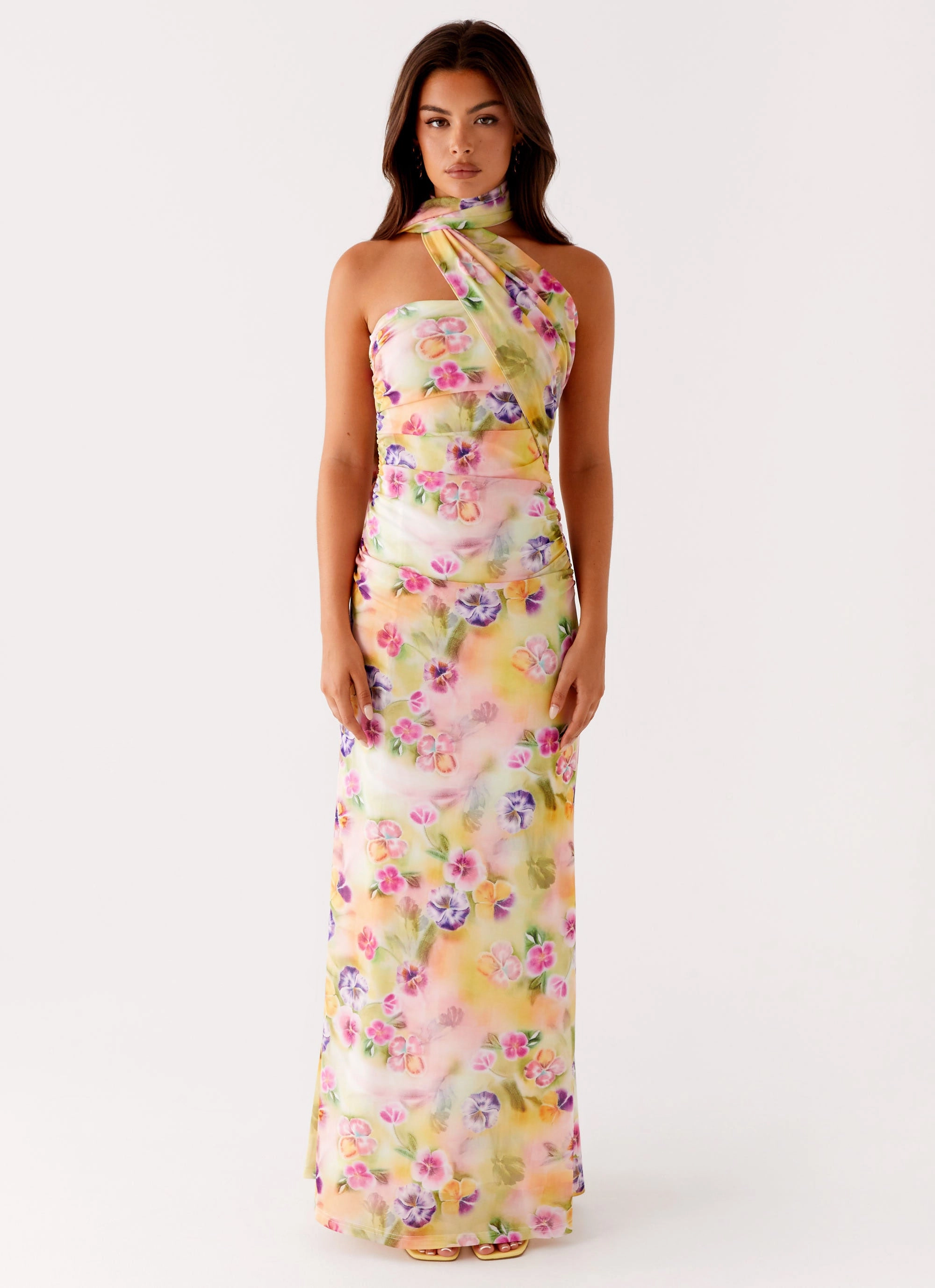 Songbird Maxi Dress - Sunburst Floral Event Mood