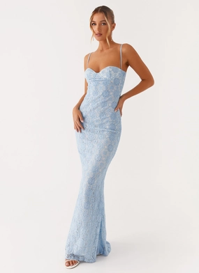 Sonia Maxi Dress - Blue Fashion Forward