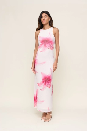 Leilani Maxi Dress Crystal-Detail