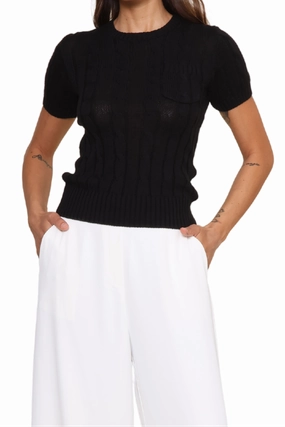 Southold Short Sleeve Sweater Urban Ready Versatile Warmth