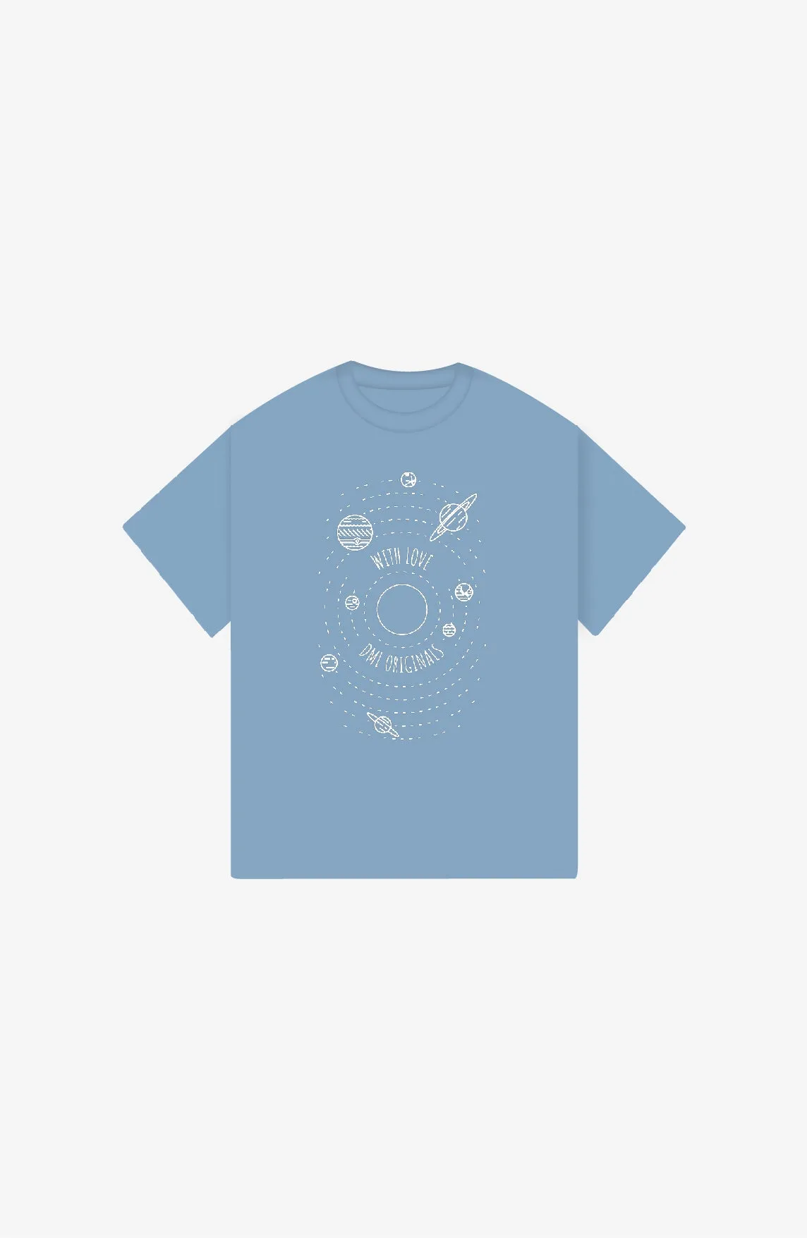 SPACE WITH LOVE SKY OVERSIZED T-SHIRT