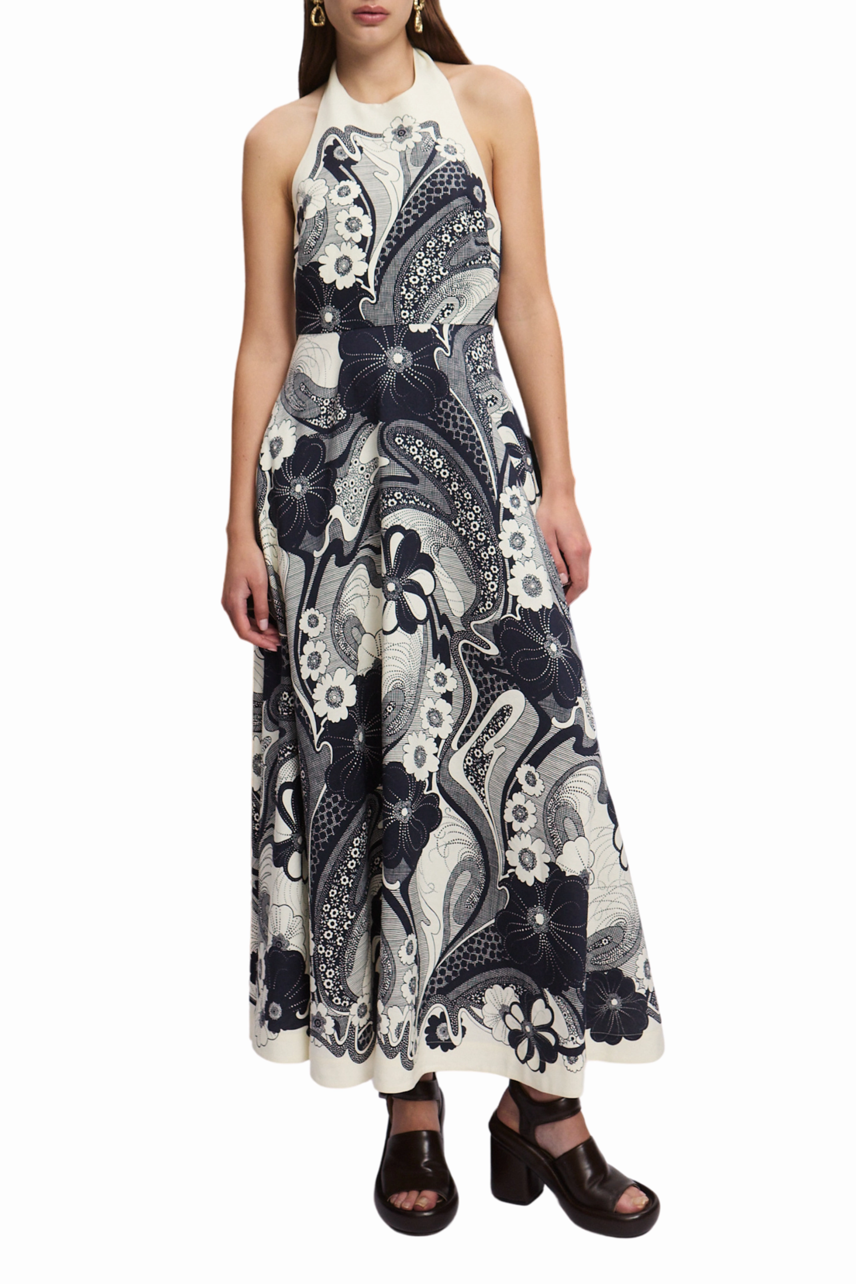 Mickey Midi Dress Body Fit Cool Finish