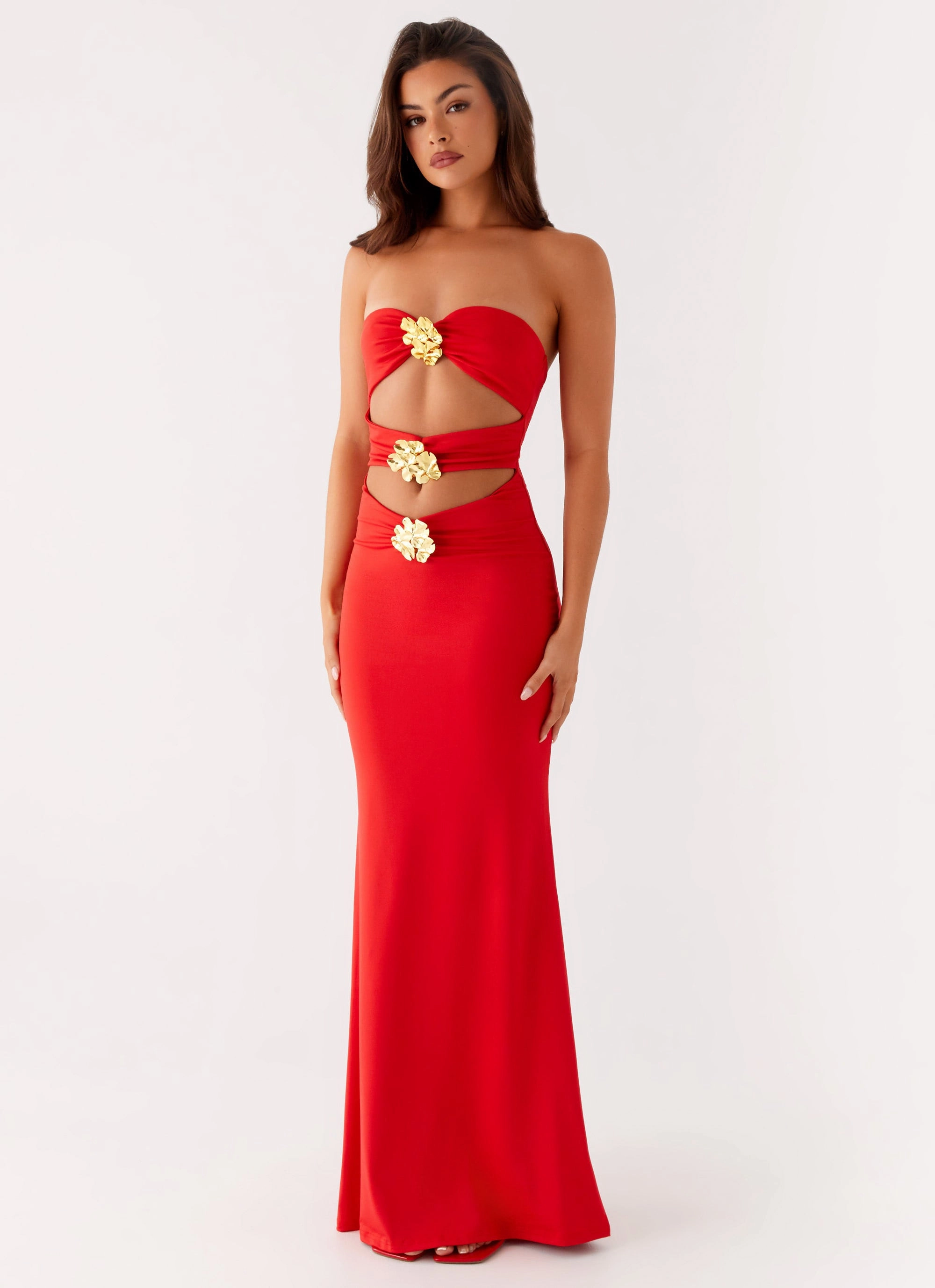Raye Maxi Dress - Tangerine Casual Wear