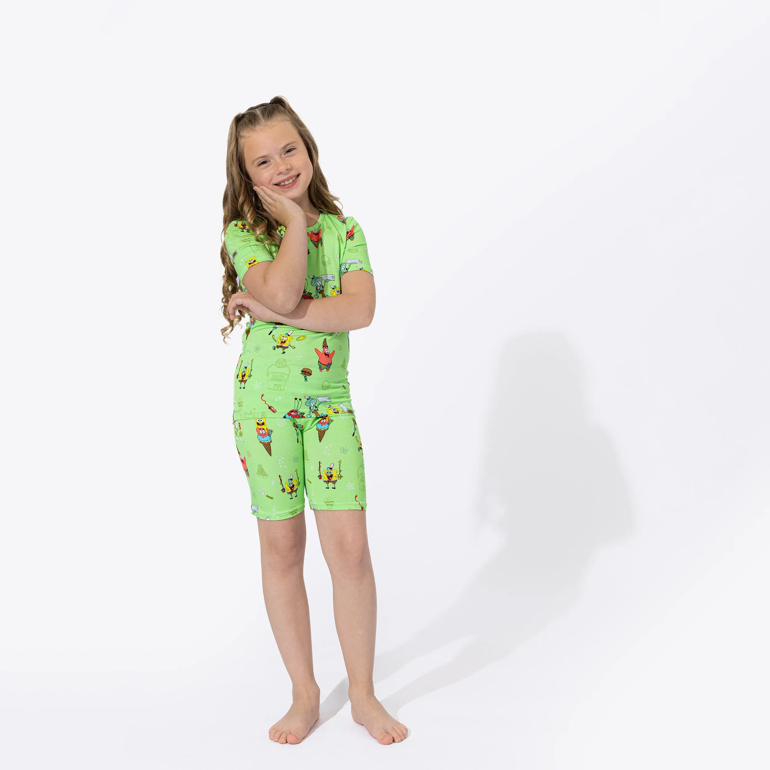 SpongeBob SquarePants: Foodie Bamboo Kids Pajama Short Set
