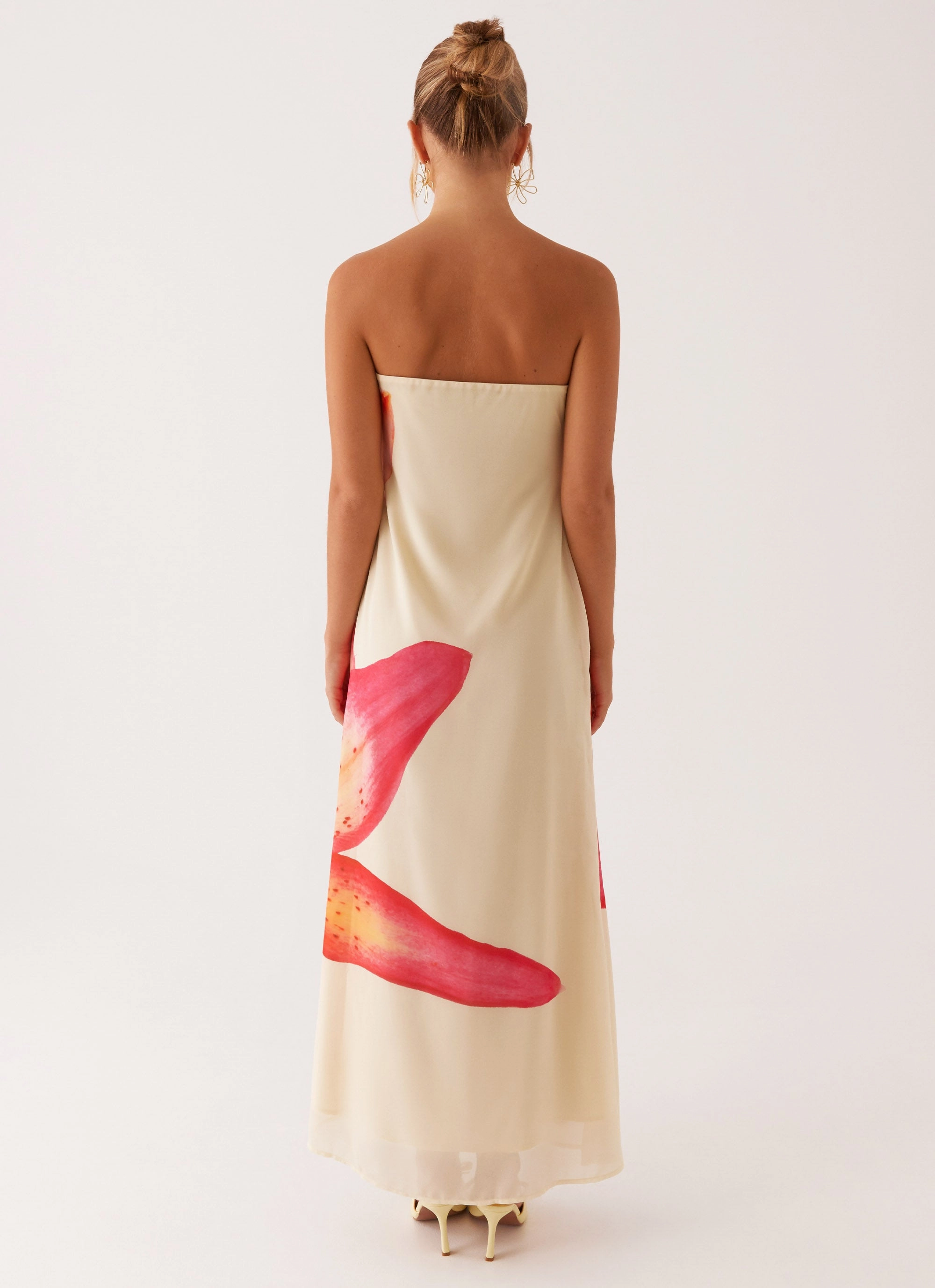 Darcy Maxi Dress - Yellow Floral Daily Mood