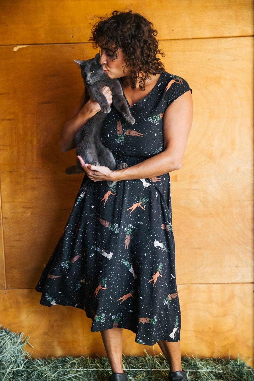 Xena Dress in Protection Spell Spring Style